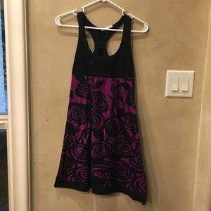 CLOSED Purple and black dress